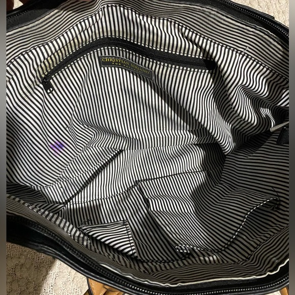 Christian Soriano Black Beige Nude Bag - Picture 5 of 7